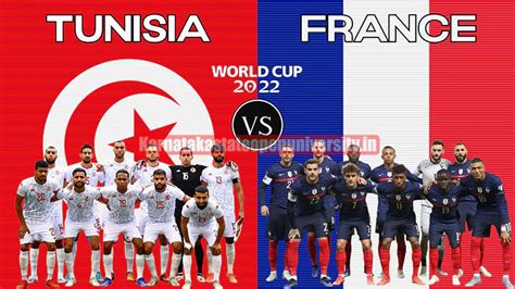 france vs tunisia lineup