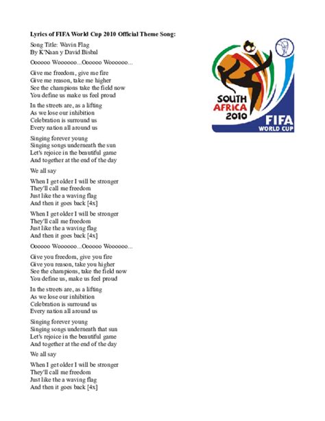 france world cup song lyrics in english