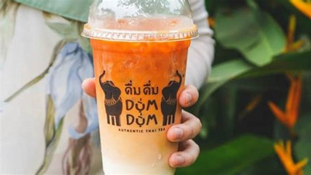 Rahasia Harga Franchise Dum Dum Thai Tea yang Menggiurkan!