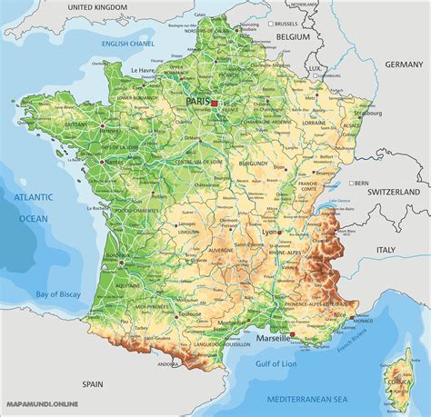 francia mappa