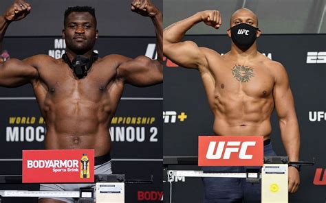 francis ngannou height ft