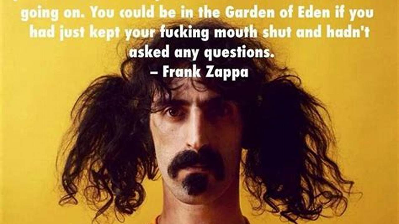 Frank Zappa Zitate