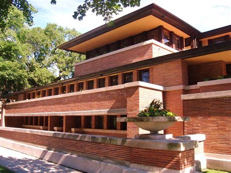 Architecture Frank Lloyd Wright's Prairie Style Westcott House in