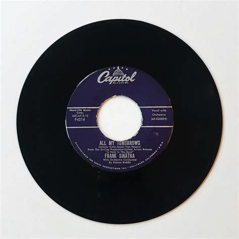 frank sinatra 45 rpm records