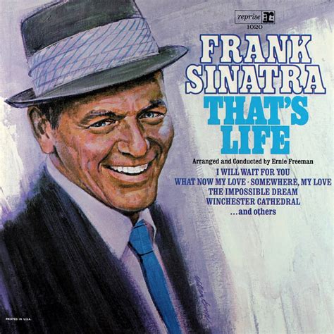 frank sinatra singing that's life
