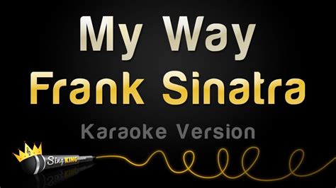 frank sinatra songs karaoke with lyrics