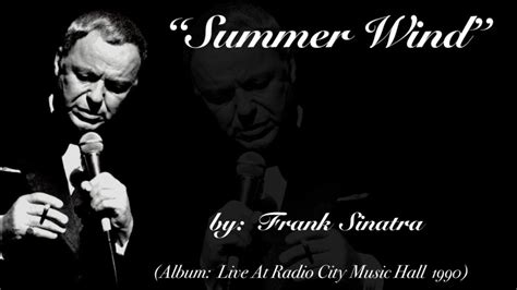 frank sinatra songs summer wind