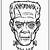 frankenstein anime coloring pages