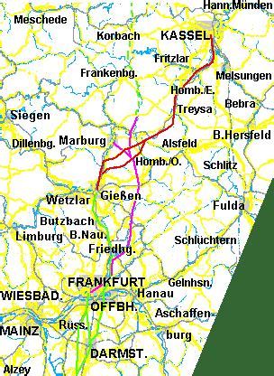 frankfurt am main nach kassel