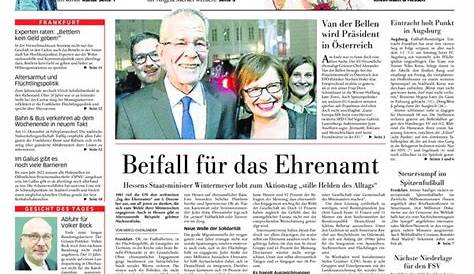 Frankfurter Neue Presse prasa niemiecka gazety - wiadomosci.com