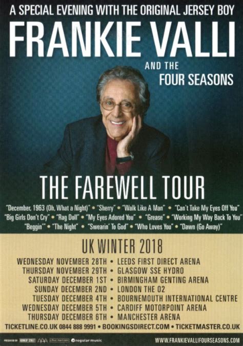 frankie valli tickets boston