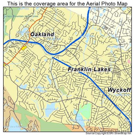 Franklin Lakes Nj Map