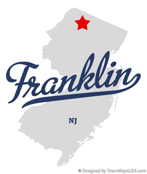 franklin new jersey map
