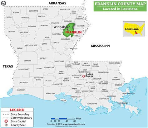Franklin Parish Property Map