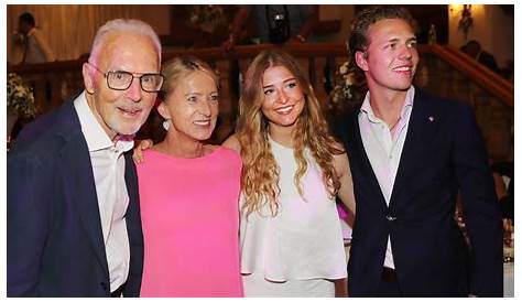 So groß sind die Kinder und Enkel von Franz Beckenbauer