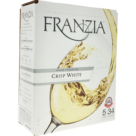 franzia crisp white calories