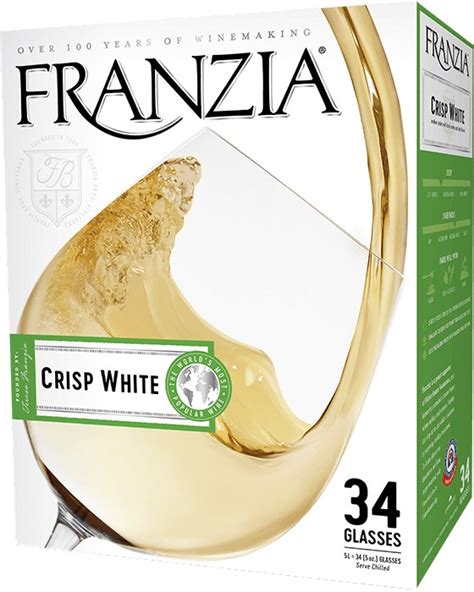 franzia white wine nutrition facts