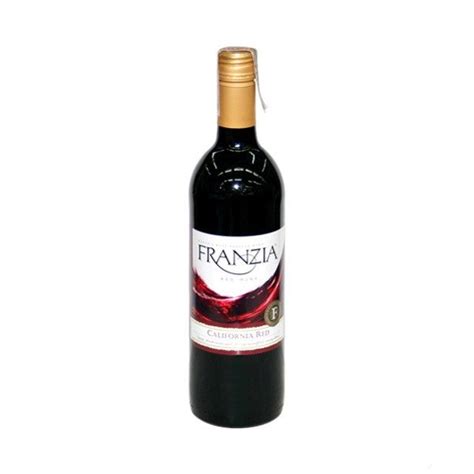 franzia wine alcohol content