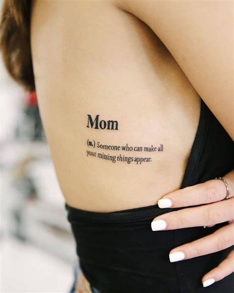 23 Lindos Tatuajes con Frases Dedicadas a MamÃ¡ Tattoo