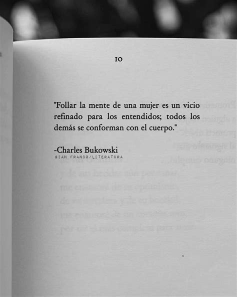 Charles Bukowski frases de amor Frases de libros clÃ¡sicos, Frases