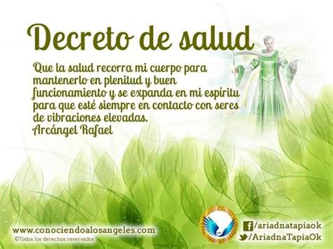 frases para decretar salud