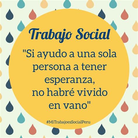 frases para una trabajadora social