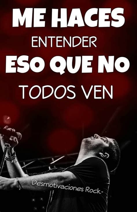 Pin de ÆÖ…Õ°Ò½ áµŒ en romantic Frases de musica, Rock en espaÃ±ol, Notas