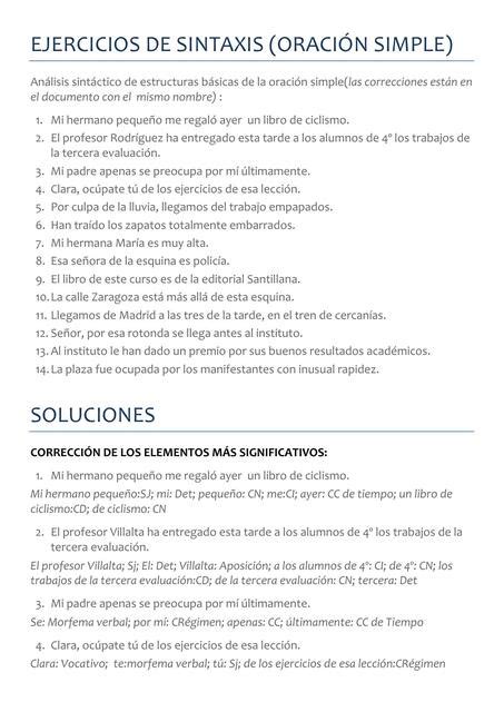 7+ Review Of Frases Sintaxis Simples De Ideas For You