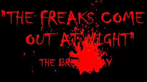 freaks come out at night song