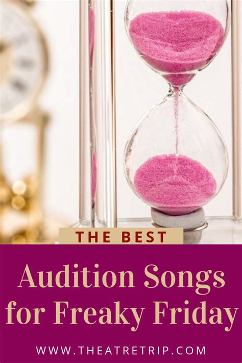 freaky friday musical audition songs