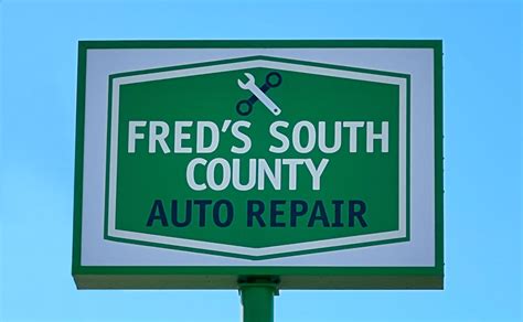fred's south county auto repair