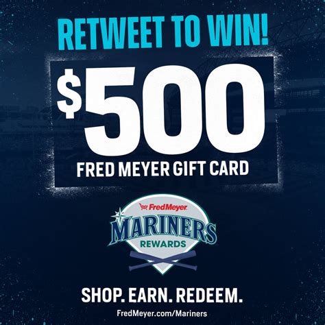 fred meyer mariners rewards