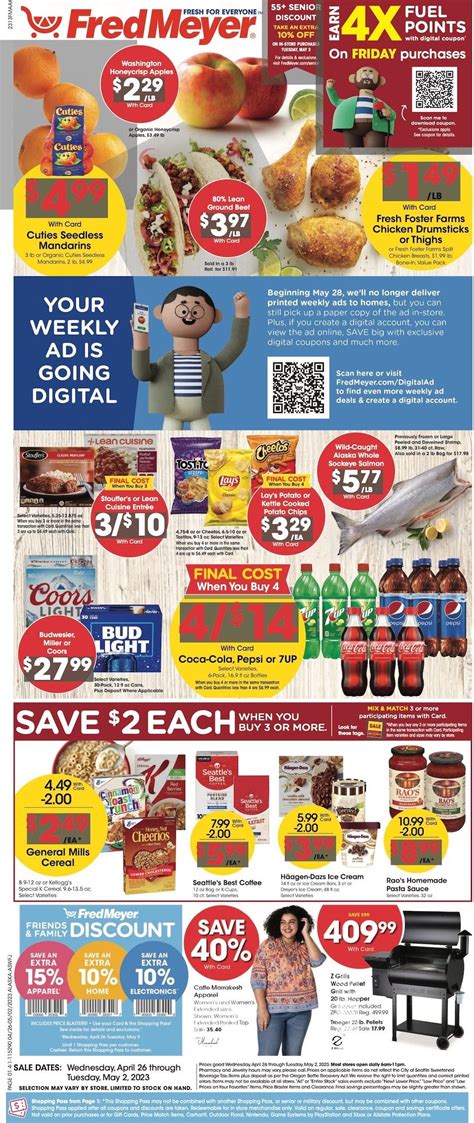 fred meyer weekly ad 2023