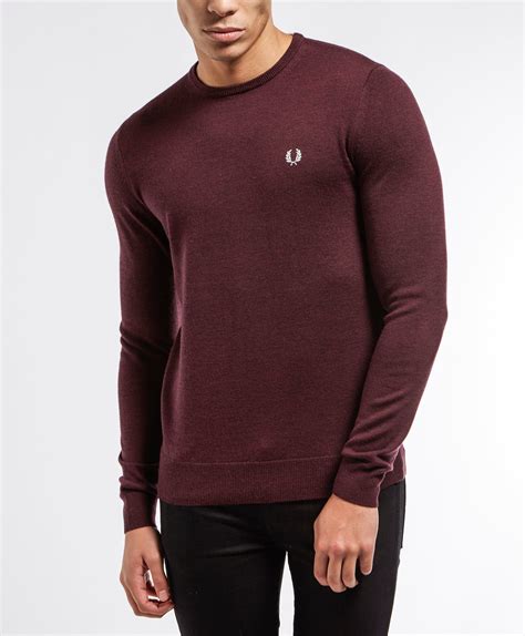 fred perry knitted jumper