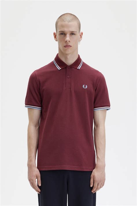 fred perry m12 maroon