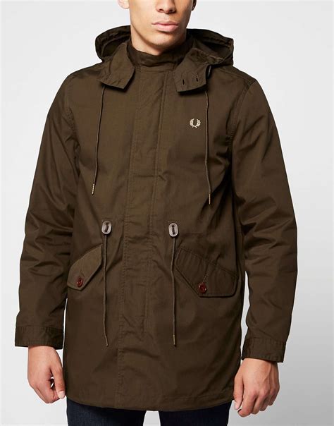fred perry parka sale