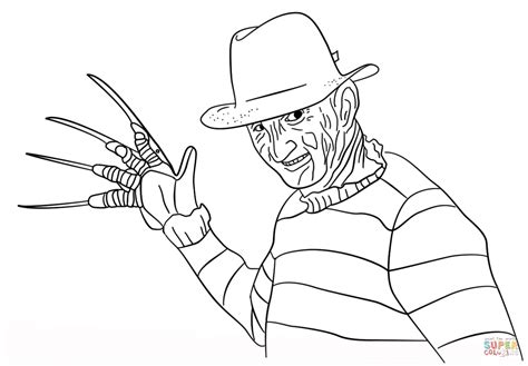 Freddy Krueger Coloring Pages: A Spooky Way To Unleash Your Creativity