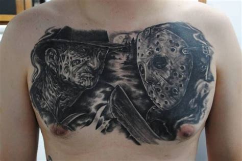 Expert Freddy Vs Jason Tattoo Designs Ideas