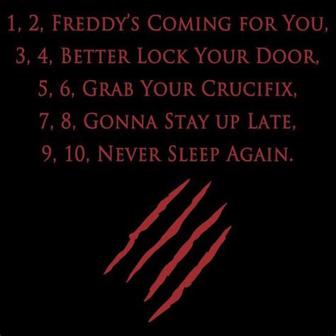 freddy's theme song nightmare on elm st
