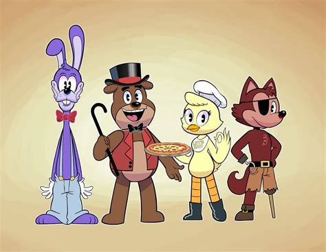 freddy fazbear and friends cartoon