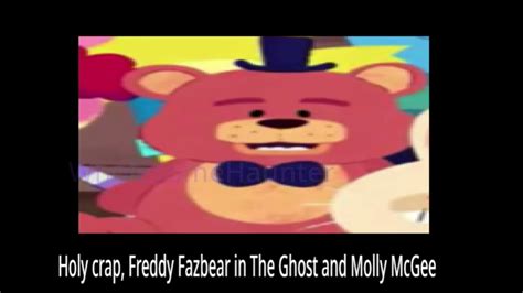 freddy fazbear in the ghost and molly mcgee