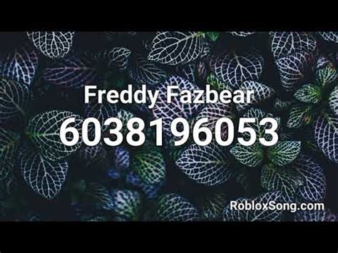 freddy fazbear laugh roblox id