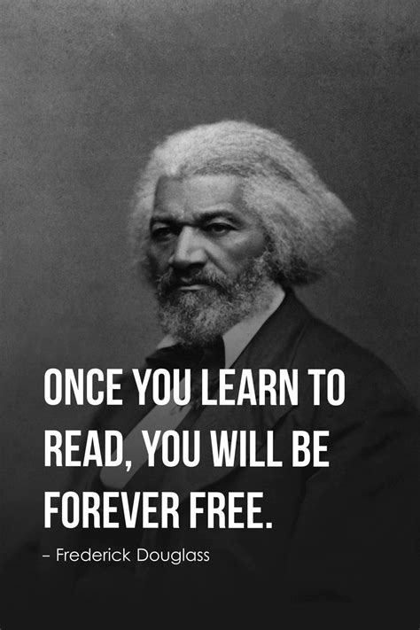 frederick douglass quotes about reading