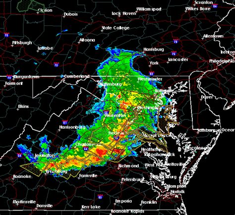 fredericksburg va radar forecast