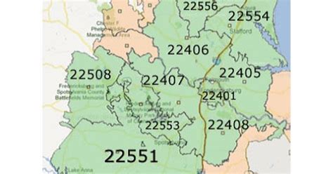 fredericksburg virginia zip code