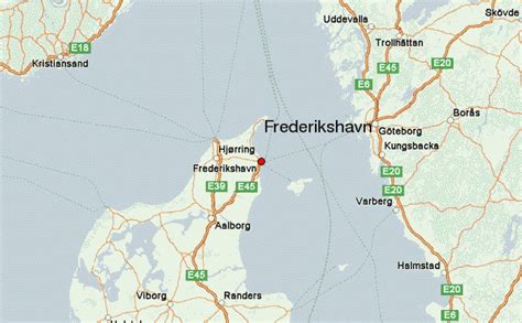 frederikshavn denmark map
