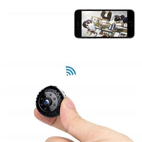 FREDI 超小型 隠しカメラ WiFi 長時間録画対応 防犯カメラ 1080P 小型ビデオカメラ 高画質 録音 動体検知 暗視機能 P2P