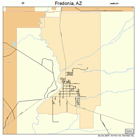 Fredonia Arizona Map