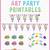 free art party printables
