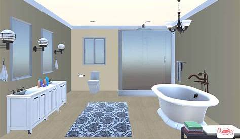 Bathroom Layout Tool - One Point Partitions